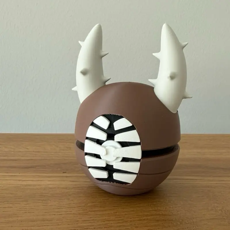 #0127 Pinsir Ball - Made to Order, High-Quality PLA, 3D Printed Pokeball Figure