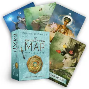 The Enchanted Map Oracle Cards: A 54-Card Oracle Deck for Love, Purpose, Healing, Magic, and Happiness -- Colette Baron-Reid - Other