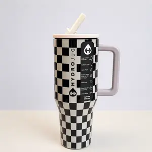 Hydro 40oz Rodeo Traveler Double Wall Stainless Steel Mug – Keep Drinks Hot & Cold, Leak-Proof, Travel Ready outdoorfun