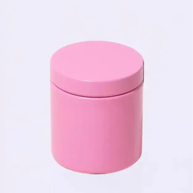 9oz  flamingo glam candle scented with Calibrian Lemon & Liliac Leaves With Gala Apple Fragnance oils
