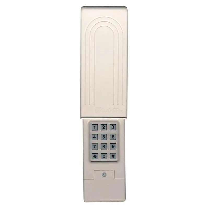 Chamberlain 5423520 Wireless Keyless Garage Door Lock - White Digital & Electronic Keypad Lock, Compatible with Many Brands’ Security Cameras and Systems