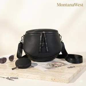 Montana West Large Crossbody Bags for Women Bum Bag Sling Purse with Adjustable Strap