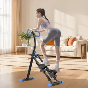 【SAVEYOUR】Stair Stepper Machine - 330LBS Upgrade Vertical Climber Home Gym Equipment, Stable Frame, Adjustable Handlebar for Stepper Machine Workout & Full-Body Exercise, Pink