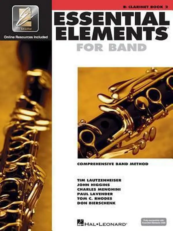 USED Musical Classroom Unisex Essential Elements for Band BB Clarinets Book 2 W/Eei Comprehensive Method for Beginning Clarinets, Includes Online Learning Tools & Play-Along Med by Various (Good Condition Paperback, English), Beginning Clarinetists