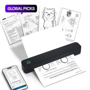 Portable Thermal Printer, 1 Count USB Rechargeable Wireless Printer, Compact Lightweight Printing Machine, Printer for Documents, Photos, Labels, Office Supplies, Thermal Label Maker #GLOBAL PICKS