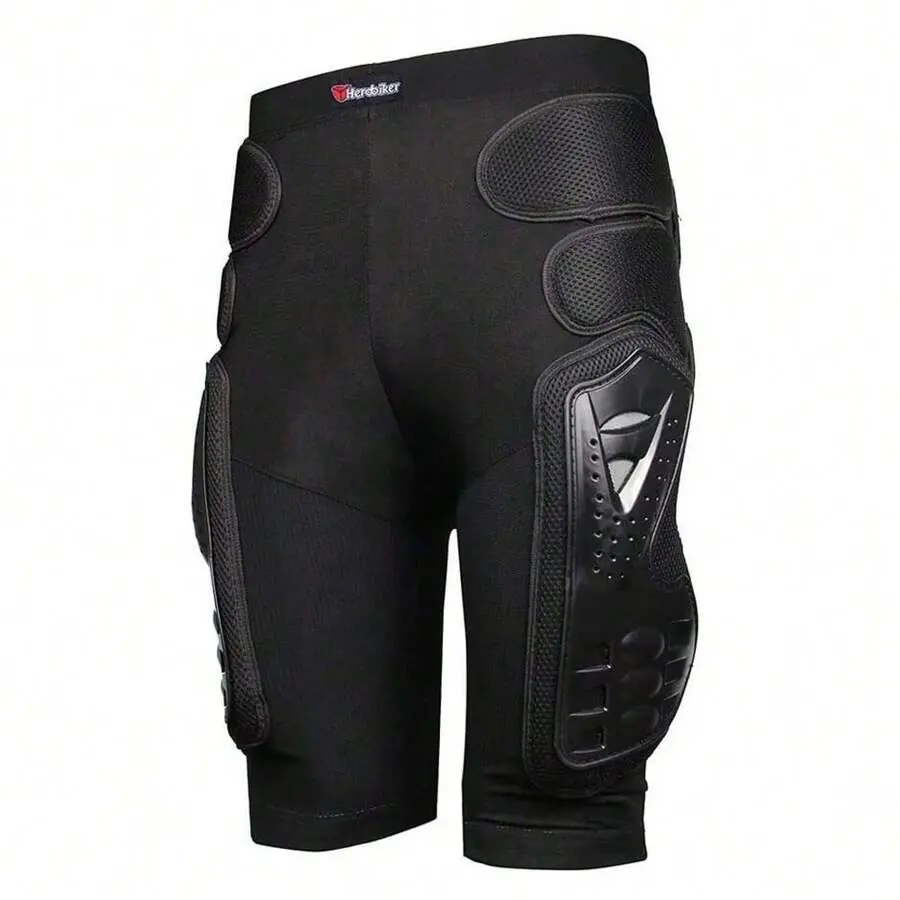 Men's Motorcycle Pants - Reinforced Anti-Tear Breathable Fabric, Adjustable Racing Trousers with Detachable Hip/Knee Impact Shield for Offroad Dual Sport All-Day Comfort, Armor Pads, Anti-Tear Fabric, Ergonomic Fit, Resists Scratches And Abrasions, Street