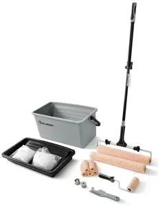 THE MOLOSSUS™ Premium 20-PC 18" Paint Roller Kit – Professional Wall & Ceiling Painting Kit