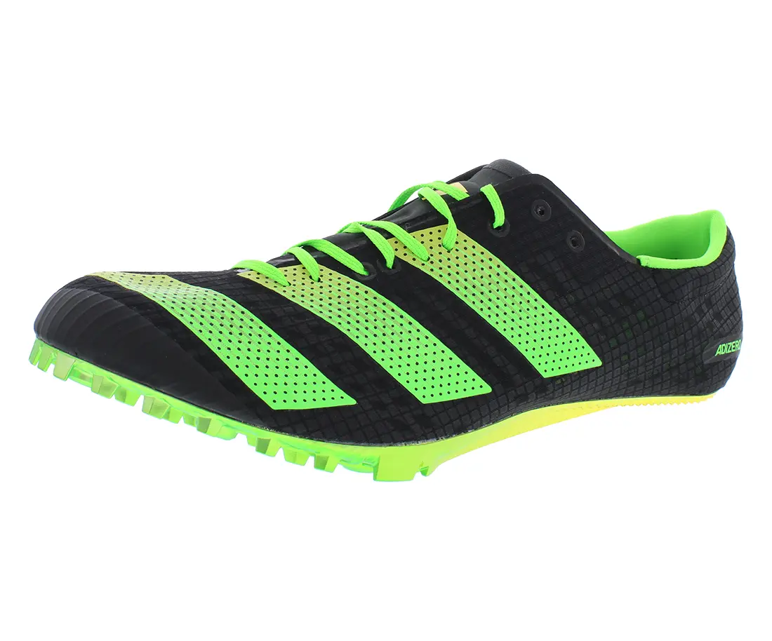 Adidas Adizero Finesse Unisex Spiked Running Sneaker, Lightweight Track and Field Sports Footwear for Competition, Sports Shoes, Athletic, Training, Walking Shoes, Closed, Casual