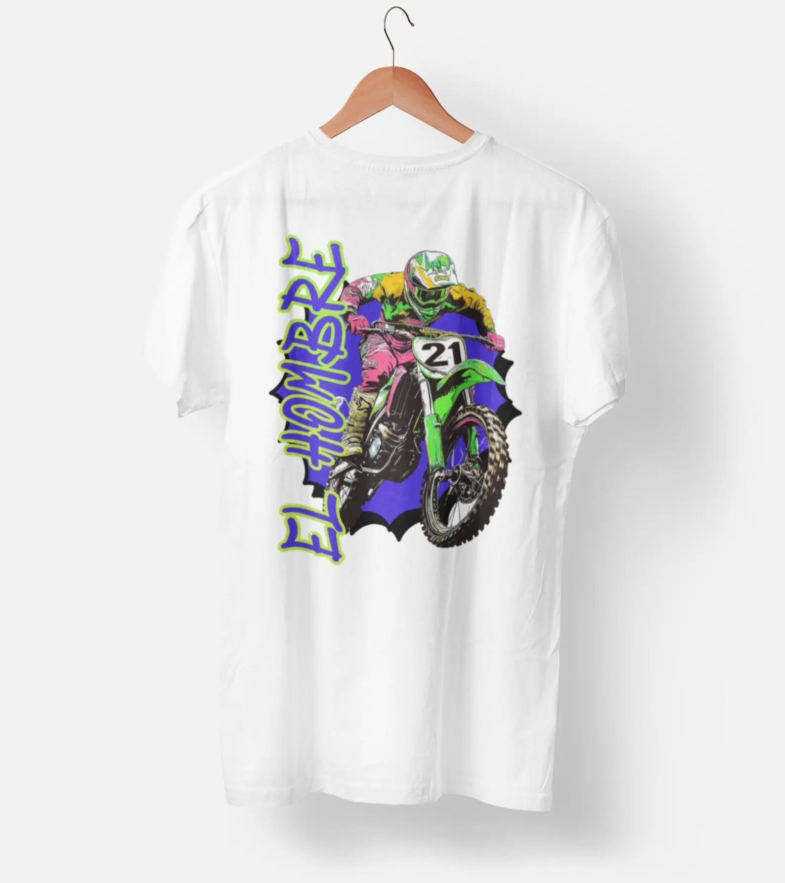 Vintage El Hombre Jason Anderson Supercross T-Shirt, Retro Motocross Tee, Unisex Motorcycle Apparel, Graphic Tee, Supercross Fan Gift