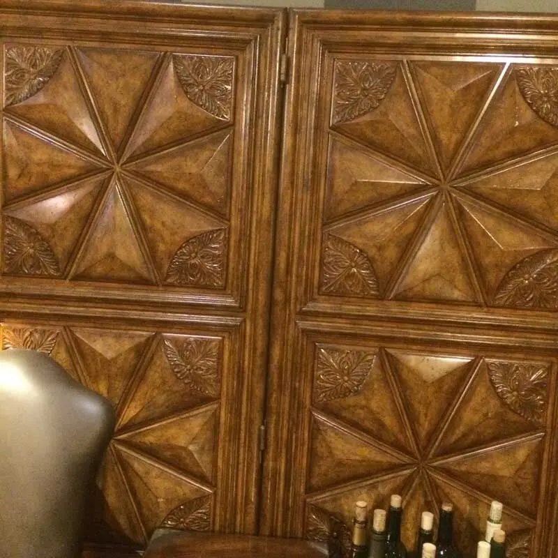 Carved Wood Screen
