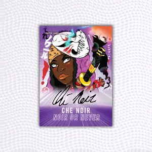 Che Noir Noir Or Never Autographed Rapper Card