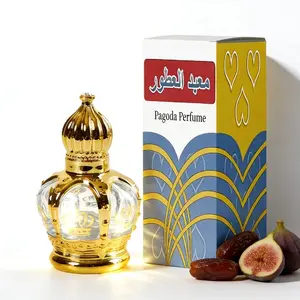 15ml Golden Crown Perfume for Women, High-Quality Floral Fragrance, Long-Lasting 24-Hour Wear, Ideal for Dates, Parties, Gift Ideas, Floral Arabian Fragrance