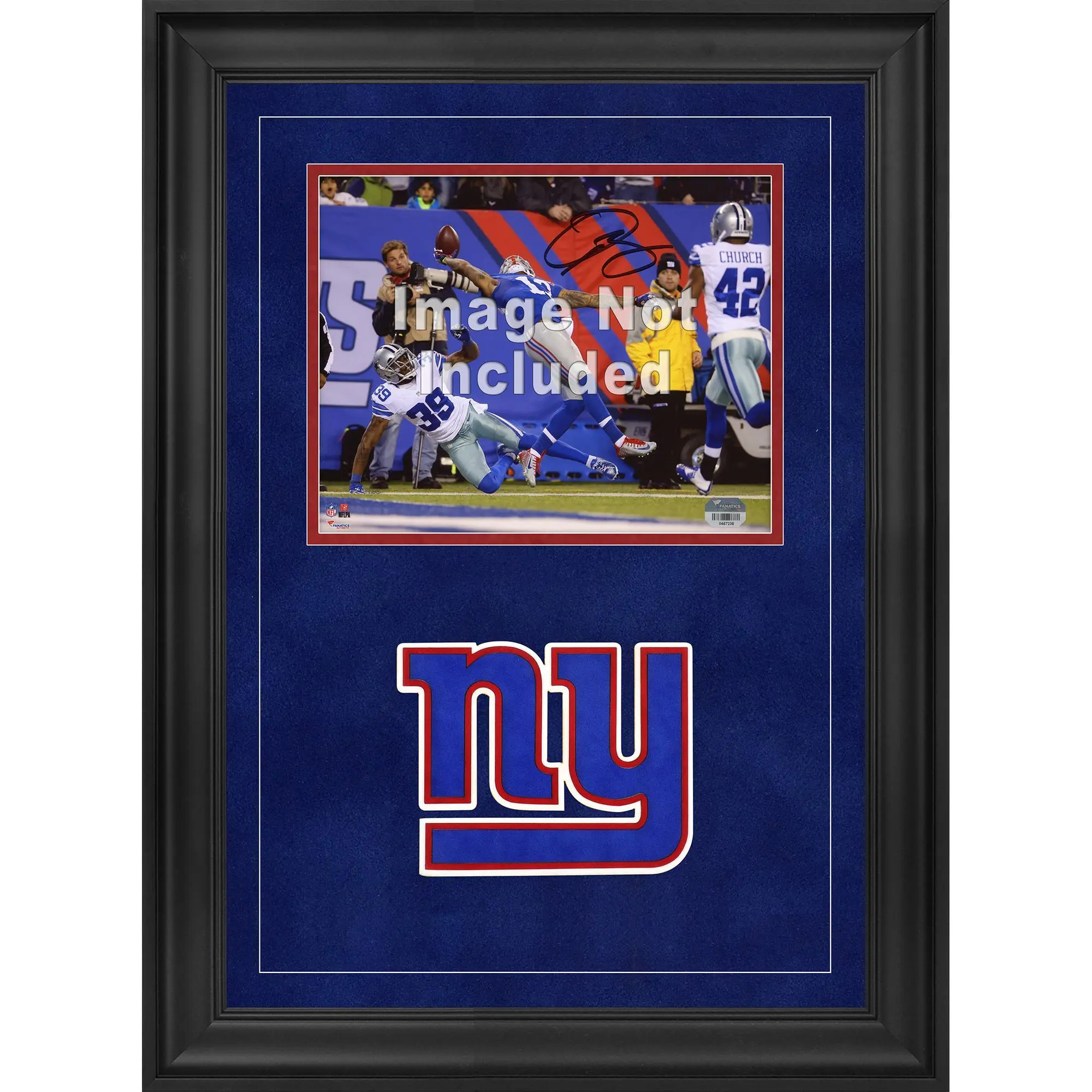 New York Giants Deluxe 8" x 10" Horizontal Photograph Frame with Team Logo