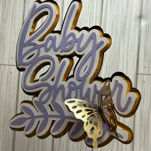 Baby shower Cake toppers