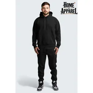 Black Heavy Blend Fleece SweatSuit
