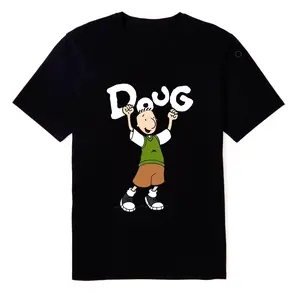 Doug Cartoon Character TV Series All Size T Shirt Casual