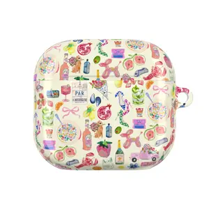 Y2K Collage AirPods Case for AirPods 1 2 3 4, AirPods Pro 1 2 3, Chaotic Scrapbook Aesthetic Earbuds Cover, Trendy Vintage Protective Case