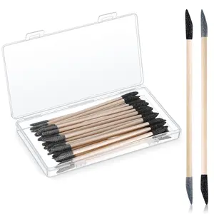 30 count Sanding Sticks Double End Matchsticks Sanding Twigs Fine Detailing Polishing Sticks for Plastic Models  Hobby, 120/280 Grit, 5.4 x 0.3 Inch