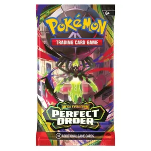 Pokémon TCG: Mega Evolution – Perfect Order Booster Pack (hanging)
