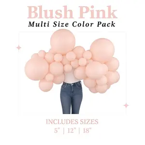 Blush Balloon Pack with Optional Add-Ons