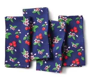 Draper James Cherry Blossom Napkin 4-Pack Set
