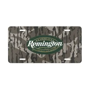 Remington Camo vanity Plate License Plate, Vanity Car Tag, License Plate, Car Accessories