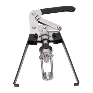 Valve Spring Compressor, Carbon Steel Overhead Valve Spring Remover Compressor Press Type Hand Valve Pliers for Oil Seal Disassembly and Installation