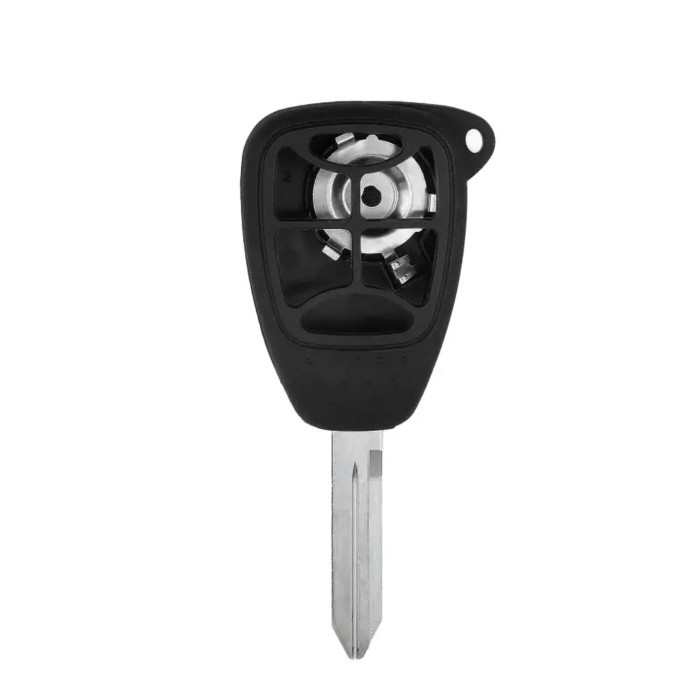 6B Model Car Remote Key Shell - Automotive Replacement Case Accessory, Remote Fit for Chrysler 2004-2007, Caravan, Grand Caravan, Town & Country Vehicles