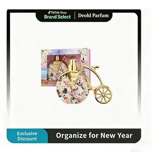 Deold Women’s Floral Perfume - 25ml Single Item, Bicycle Design, Long-Lasting Classic Scent, Refreshing Light Fragrance, Unique Ornament for Home & Gift Giving