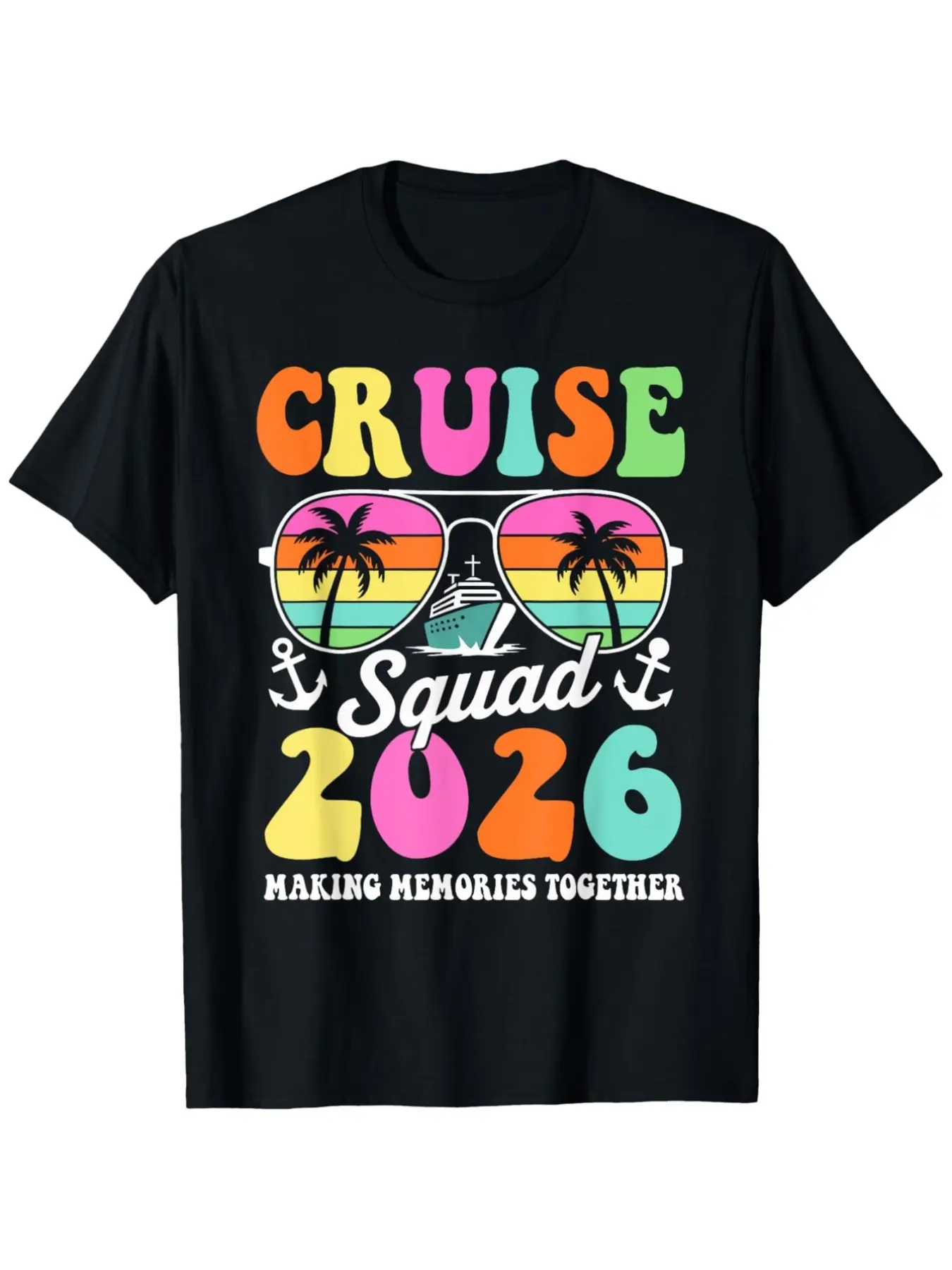 2026 Men'S Cruise Squad Graphic Tee - Matching Fam