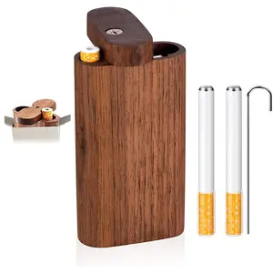 Wood Storage Box – Natural Decorative Wooden Box for Crafts, DIY, Keepsakes, Stash & Gift Packaging, Home Decor Organiser