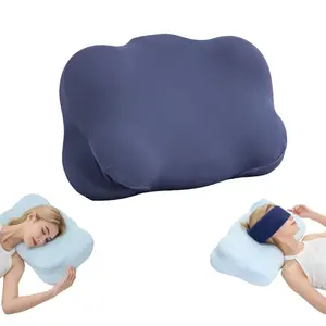 Mellow Cloud Pillow Ergonomic Memory Foam Cervical Neck Support Cloud Align Pillow, Pillow with Breathable Pillowcase, Comfortable Support for Side Back Stomach Sleepers
