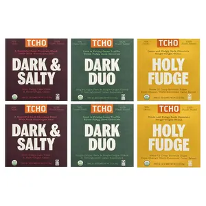 TCHO Dark Chocolate Gift Box, 18 Bars, 0.83 oz Each