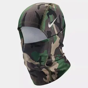 628342 Nike Pro THERMA-FIT Hyperwarm Hood Camo Green