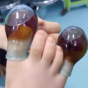 4pcs Silicone Toe Covers Set for Daily Wear, Soft Toe Protection Sleeves for Shoes & Socks, Flexible Toe Caps to Reduce Rubbing and Pressure from Footwear, Reusable Toe Separators for Walking, Work & Travel, Foot Care Accessories for Men & Women, Bunion A