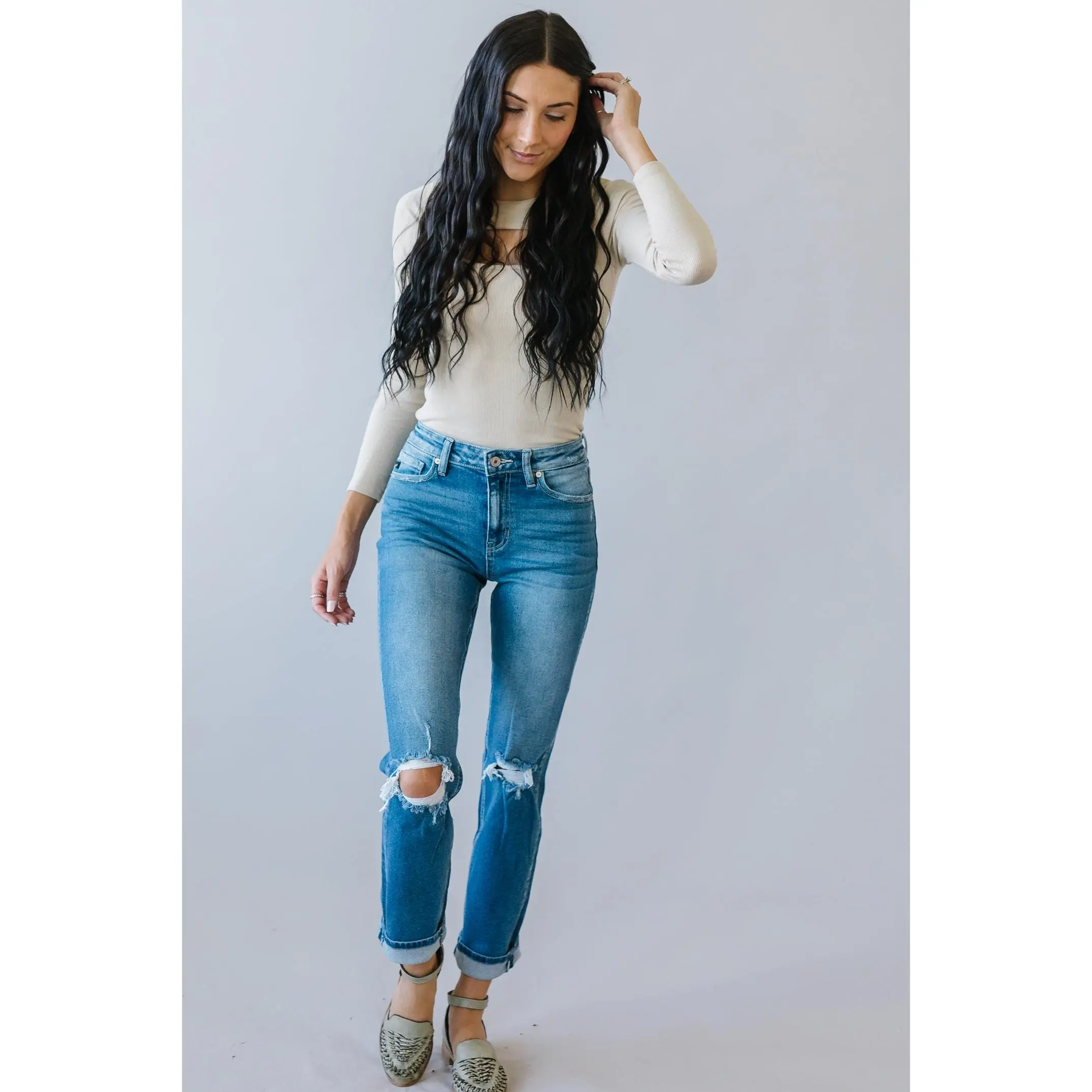 Remi Slim-Straight Jeans by KanCan