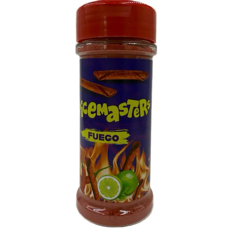 SPICEMASTERS Fuego Signature Heat Blend – Proprietary Chili Lime Seasoning Powder