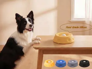 3 in 1 dog slow feeder bowl for liquid treat with suction pads (2nd version), no spill enrichment dog bowl,  cat bowl, Anxiety Relief Bowl, Food Grade Silicone, Oral Hygiene& Tongue Cleaning,Strong Suction Pads, Dog Enrichment Toy, Anti Slip Dog&Cat Bowl