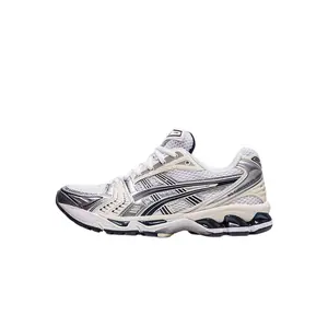 ASICS Gel-Kayano 14 Women’s White Midnight Sports Footwear - Trendy Casual Daily Sneakers for Walking, Running