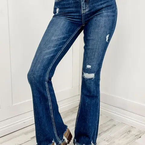The Sadie Vervet High Rise Flare Jeans