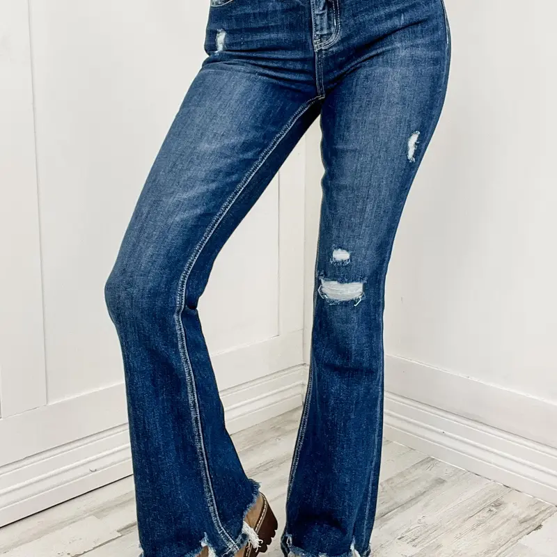 The Sadie Vervet High Rise Flare Jeans