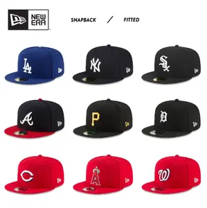NEW ERA 59FIFTY MLB Baseball Hat National Teams Fitted Snapback Los Angeles Dodgers New York Yankees Boston Red Sox Hats Cap Caps Hat