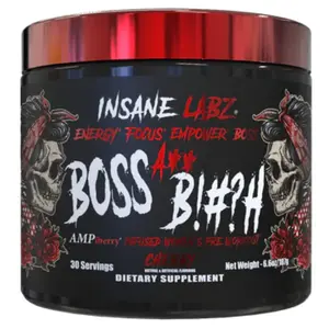Insane Labz Boss A** B!#?h Women's Pre Workout 6.6 oz 30 Servings