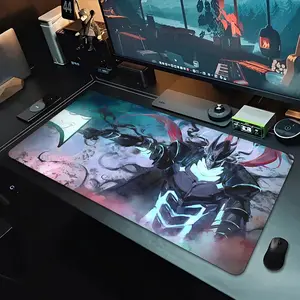'Solo leveling Mouse Pad Large Computer Office Game Table Mats Rubber Anti-slip Gaming Keyboard coaster Long Desk Pads Mousepad'