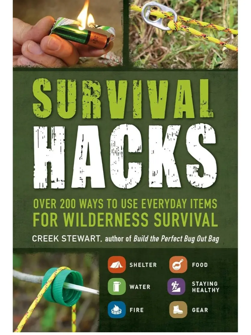Survival Hacks: Creek Stewart's English Book with Over 200 Ways to Use Everyday Items, Practical Tricks & Work Tools for Outdoor Emergency Prep (Life Hacks Series) Paperback