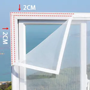 【Invisible Custom·Enhanced Protection】 Mosquito & Insect Window/Door Screens – Hook-and-Loop No-Drill, Multiple Sizes