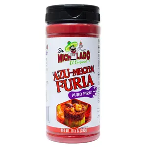 Azu-Mecha FURIA Snack Seasoning - Sr. Michelado - Bottle Snack Flavor powder