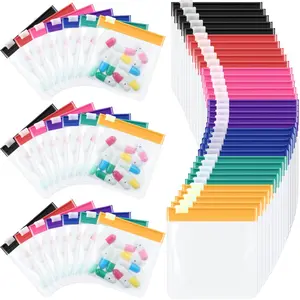 35 Pack Pill Pouch Bags, Self Sealing Medicine Organizer with Slide Lock, Reusable Translucent Travel Plastic Bags for Pills, Vitamins, Snacks – Leak Proof & Portable