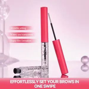 Clear Eyebrow Setting Gel, Long-Lasting Waterproof Brow Styling Gel, Transparent Brow Glue for Laminated Look, All-Day Hold