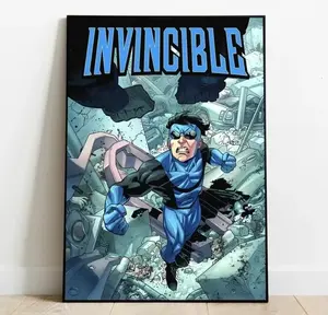 Invincible Heroic Action Poster Comic Fans